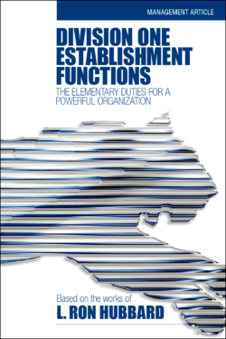 Division One Establishment Functions
